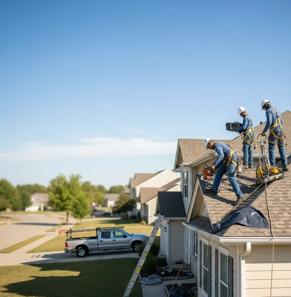 Roof Repair in Darrow
